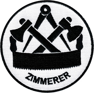 JOB-Zimmerer-Stickaufnäher JOB-Zimmerer-Stickaufnäher
