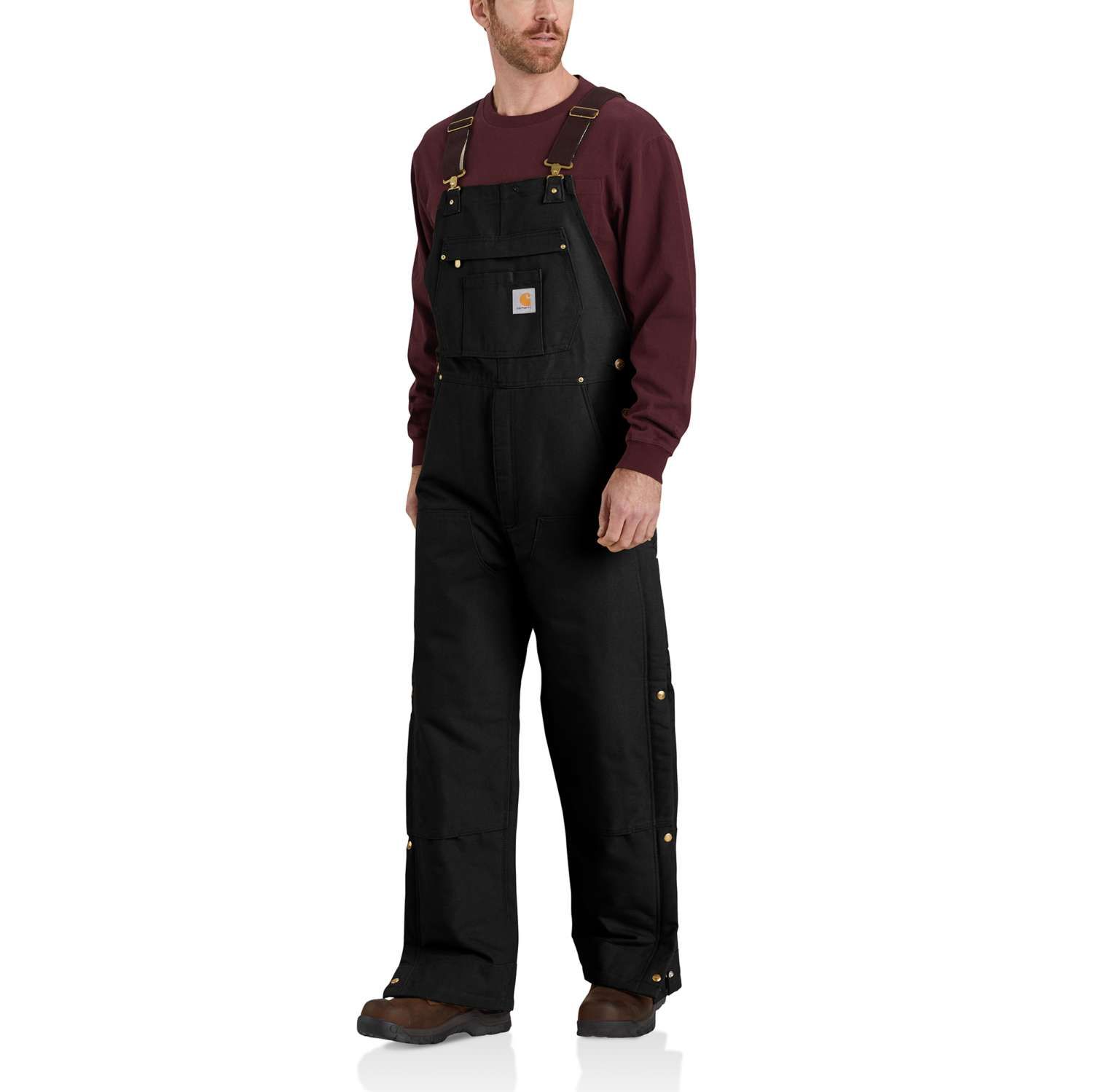 FIRM DUCK INSULATED BIB OVERALL