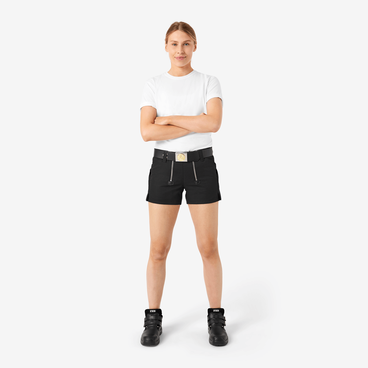 FHB Zunft-Shorts extra kurz MAIK schwarz_Detail5 FHB Zunft-Shorts extra kurz MAIK schwarz_Detail5