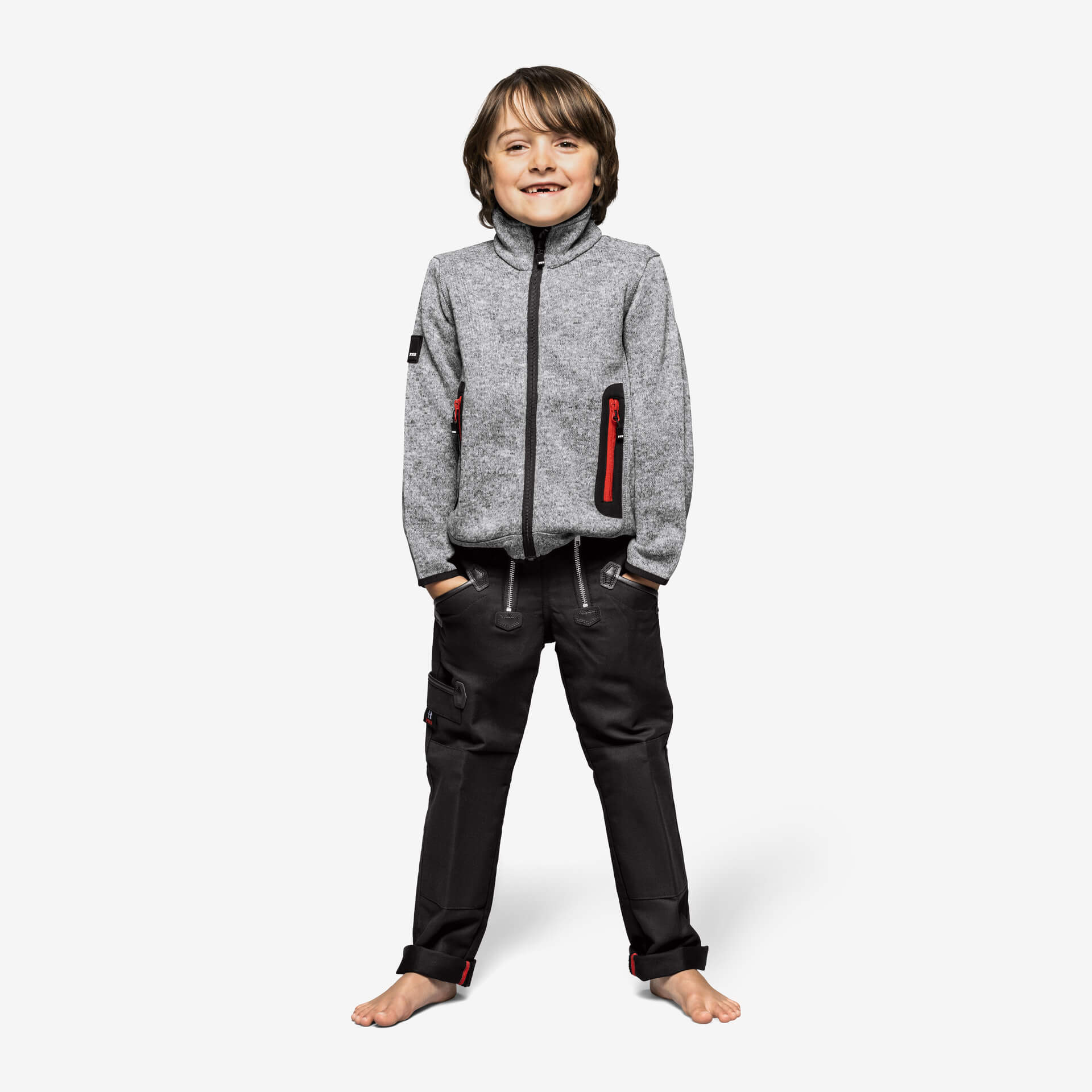 FHB Mats Kinder Fleecejacke
