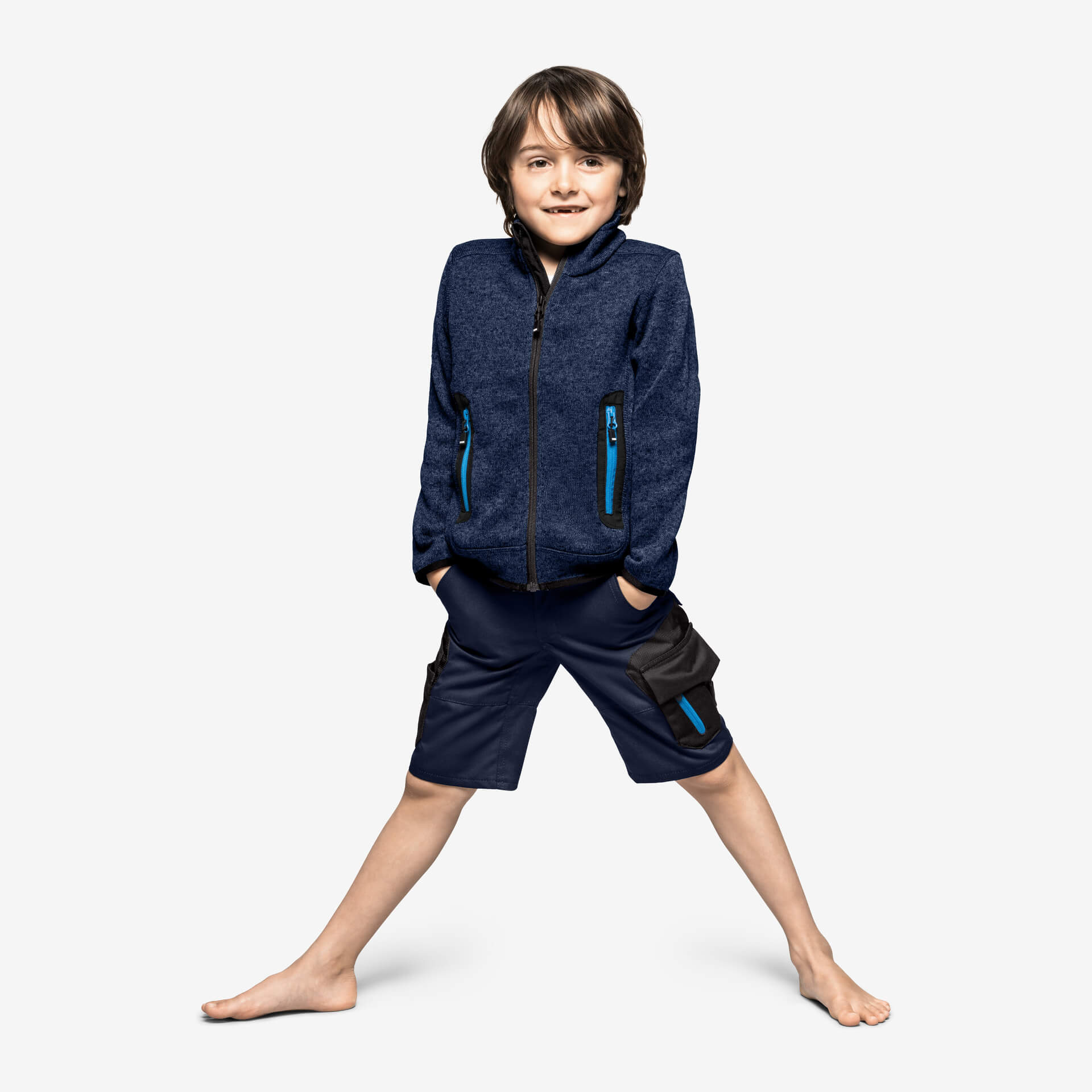 FHB Mats Kinder Fleecejacke FHB Mats Kinder Fleecejacke