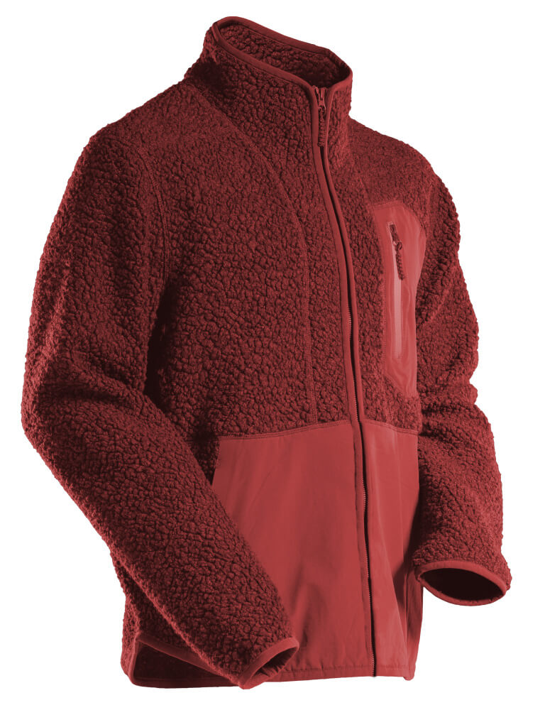 Mascot Faserpelz Jacke mit Reißverschluss