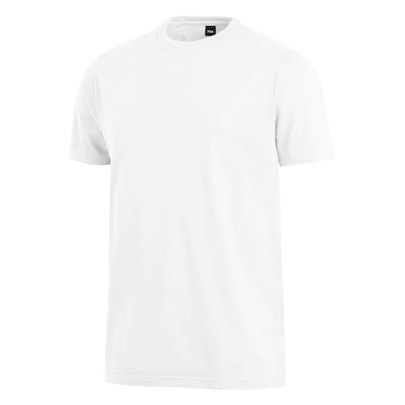 FHB T-Shirt zweifarbig  MARC 90690 1012-weiß-anthrazit 