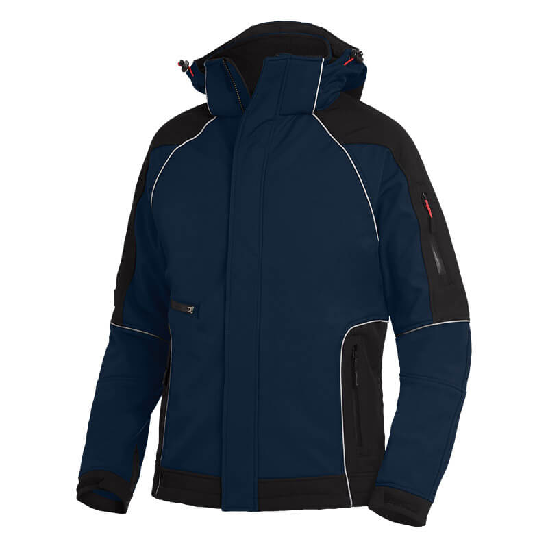 FHB Softshelljacke WALTER marine-schwarz