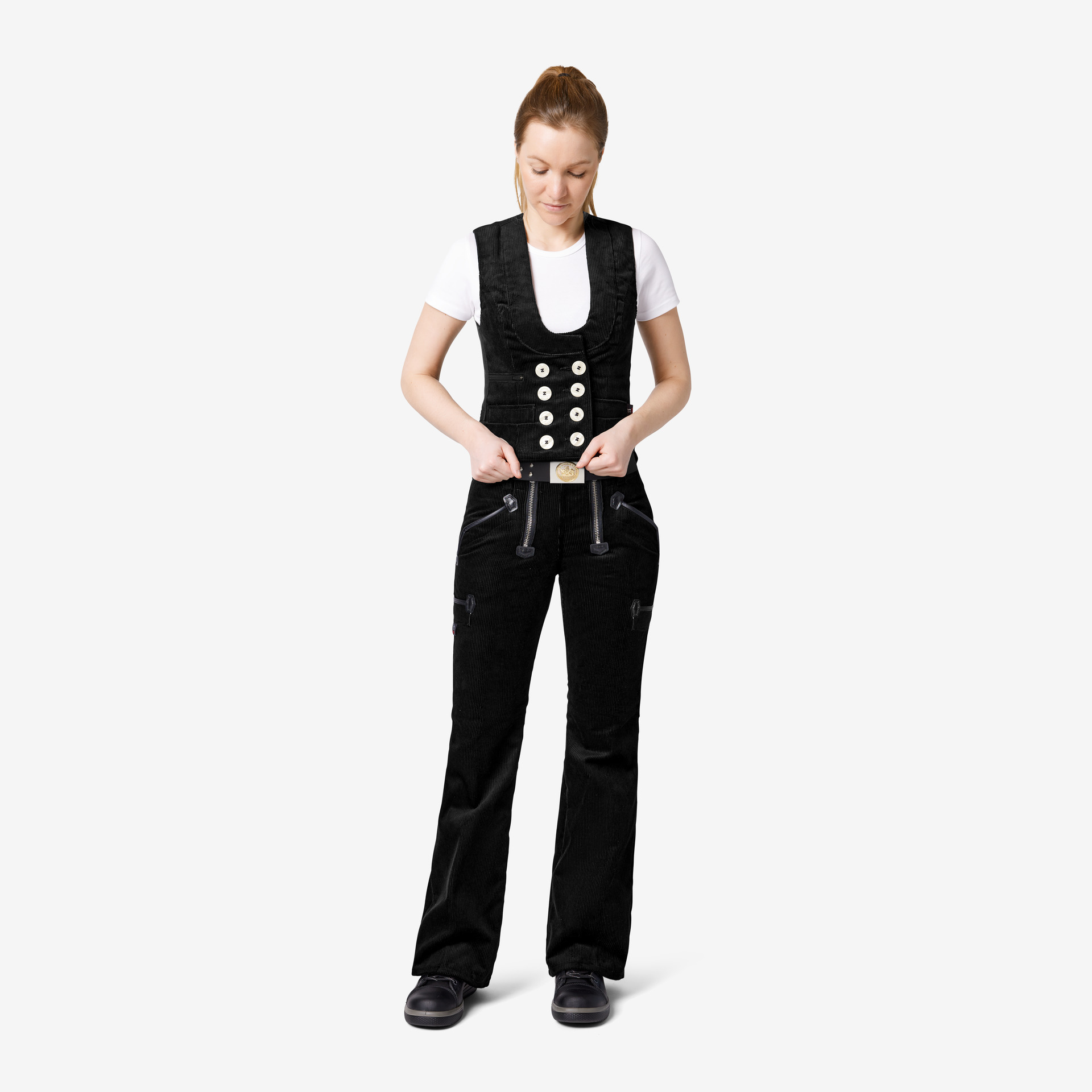 FHB Damen Zunfthose PAULINE schwarz