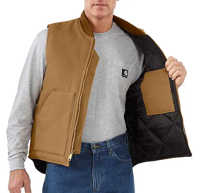 Carhartt gefütterte Weste