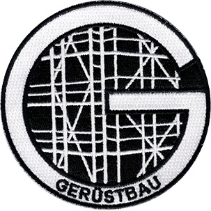 JOB-Gerüstbauer-Stickaufnäher JOB-Gerüstbauer-Stickaufnäher