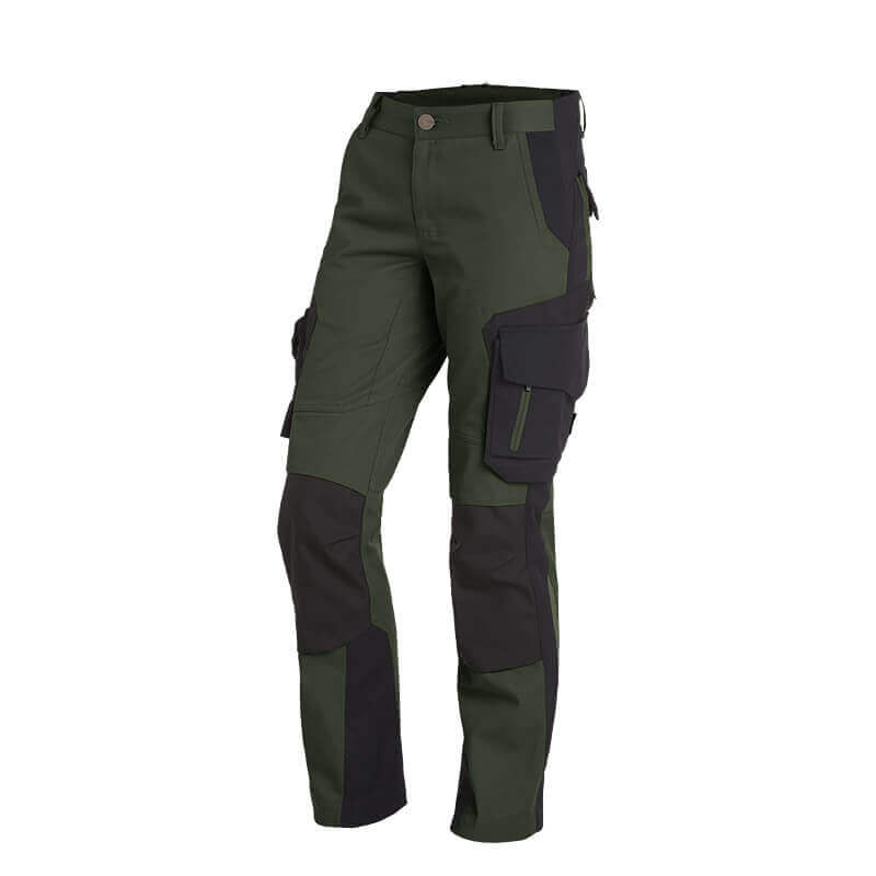 FHB Damen Arbeitshose ALMA oliv-schwarz FHB Damen Arbeitshose ALMA oliv-schwarz