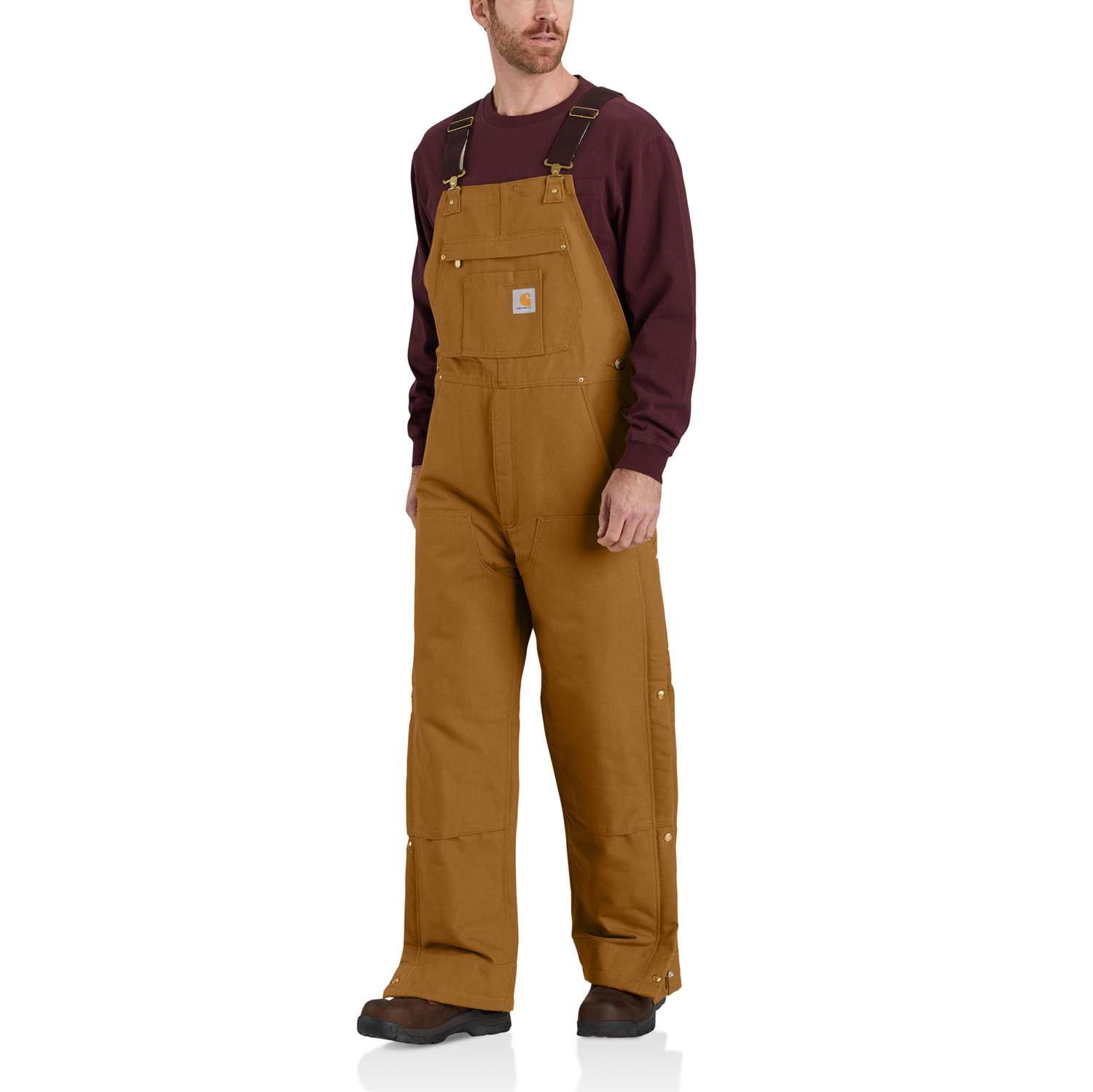 FIRM DUCK INSULATED BIB OVERALL