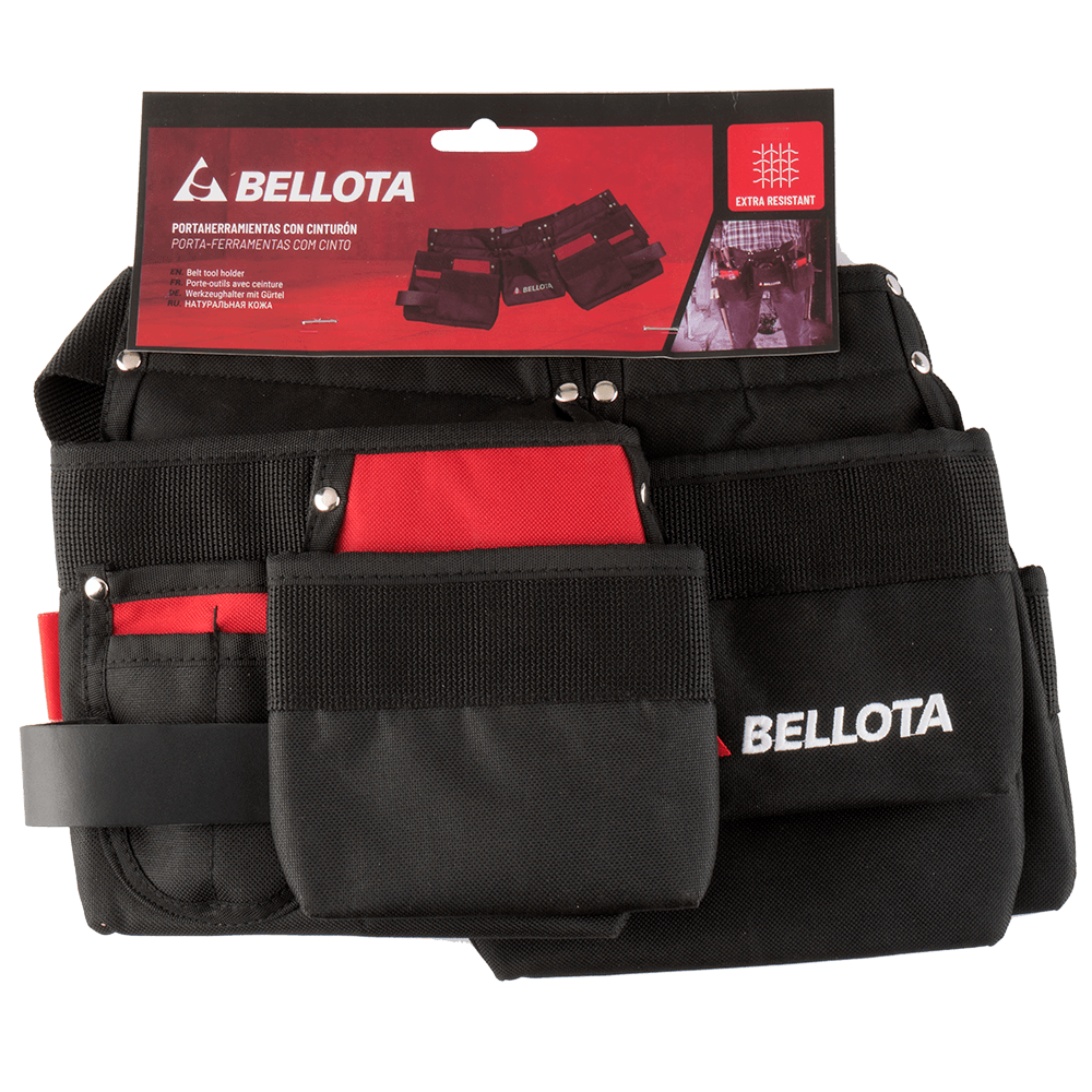 Bellota Werkzeuggürtel, Nylon | 7 Taschen Verpackt